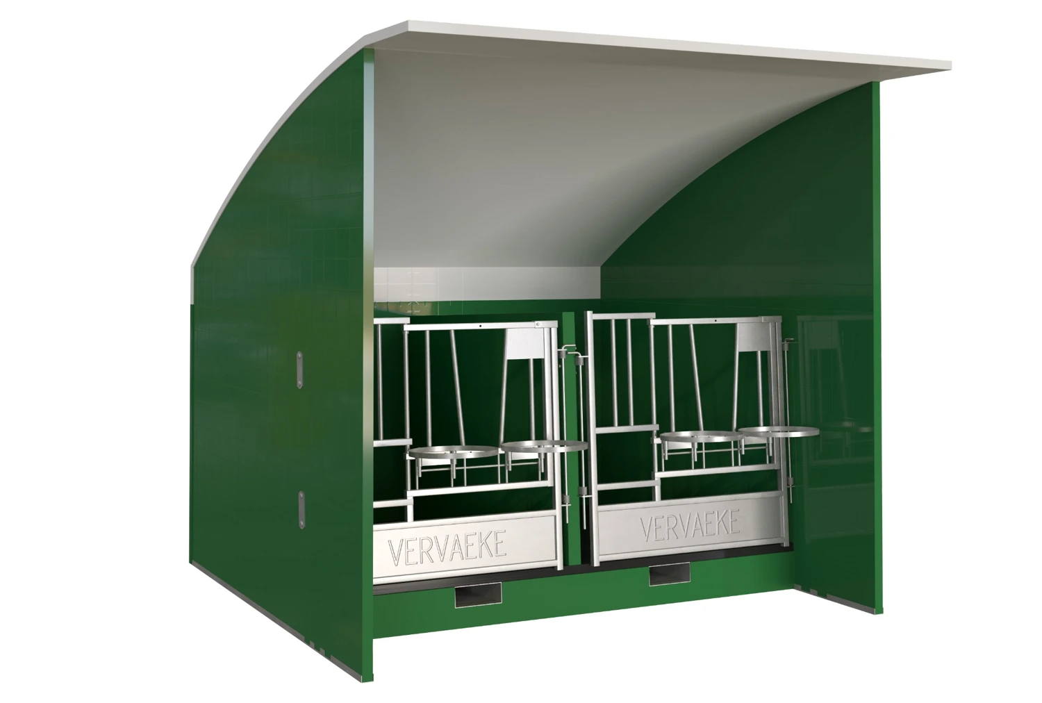Twinbox calf pen